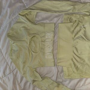 Gymshark Light Green Workout Set